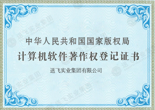 計(jì)算機(jī)軟件著作權(quán)登記證書：3項(xiàng)